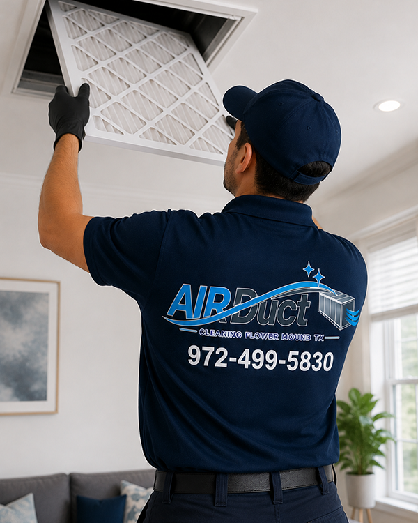 Air filter replacement service in Flower Mound TX