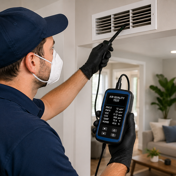 Air quality testing Flower Mound TX