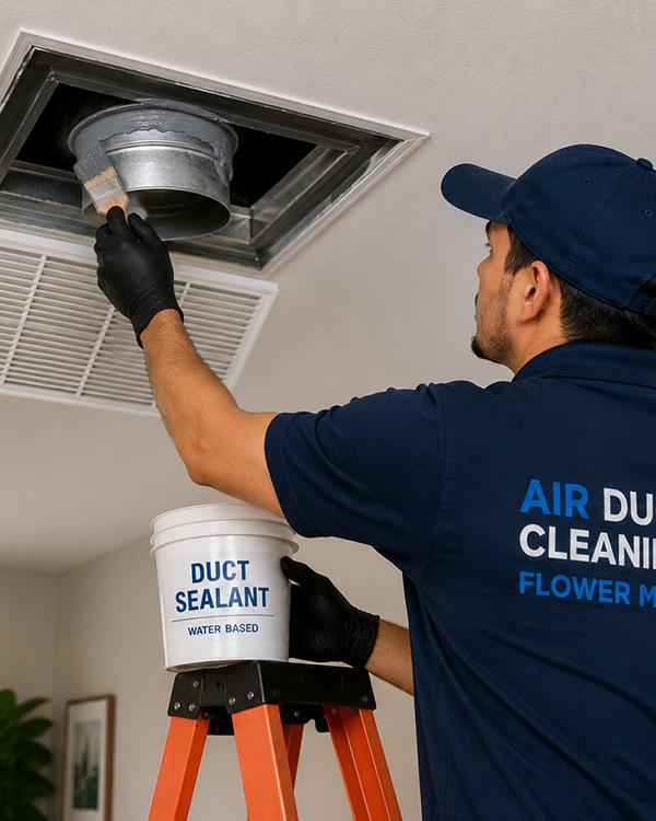 Air duct Sealing Flower Mound