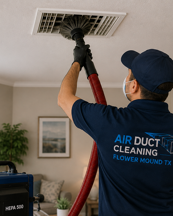 professional air vent cleaning service Flower Mound