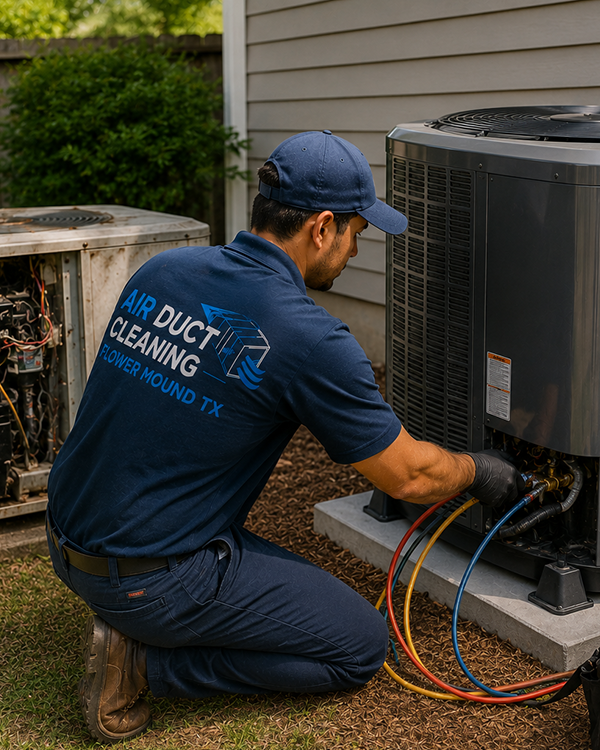 replacing ac unit Flower Mound