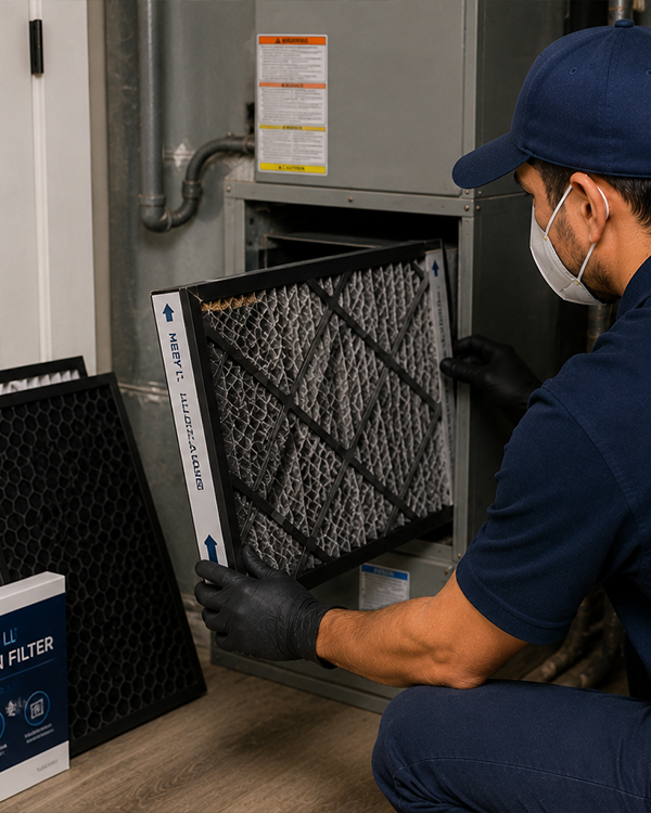Air filter replacement Flower Mound